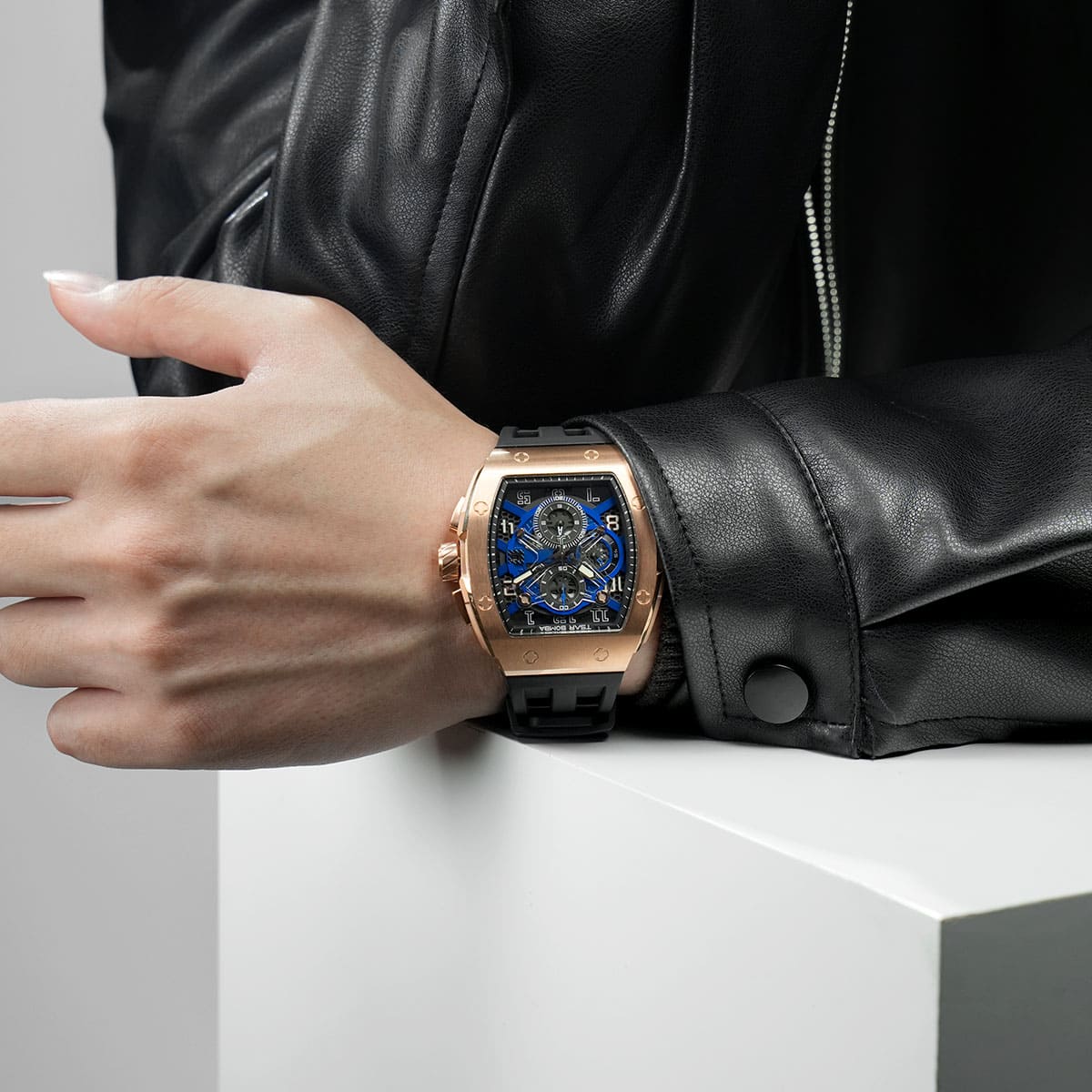 TSAR BOMBA Elemental-Quartz Watch TB8211Q