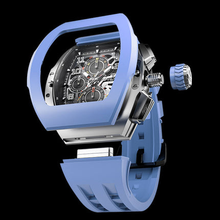 TSAR BOMBA Interchangeable Calendar Watch TB8214 Twin Set