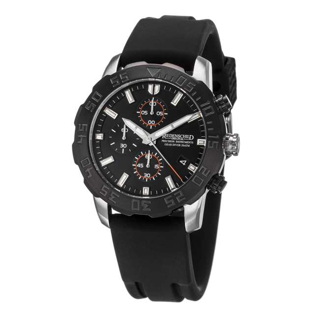 RIEDENSCHILD PRECISION INSTRUMENTS GERMANY Men's Gear Diver Seals Chrono Watch image 0