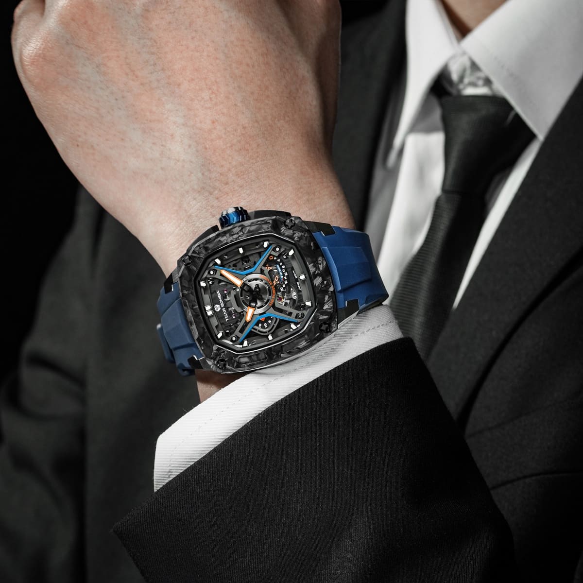 TSAR BOMBA Dark Matter 5 Carbon Fiber -Automatic Watch