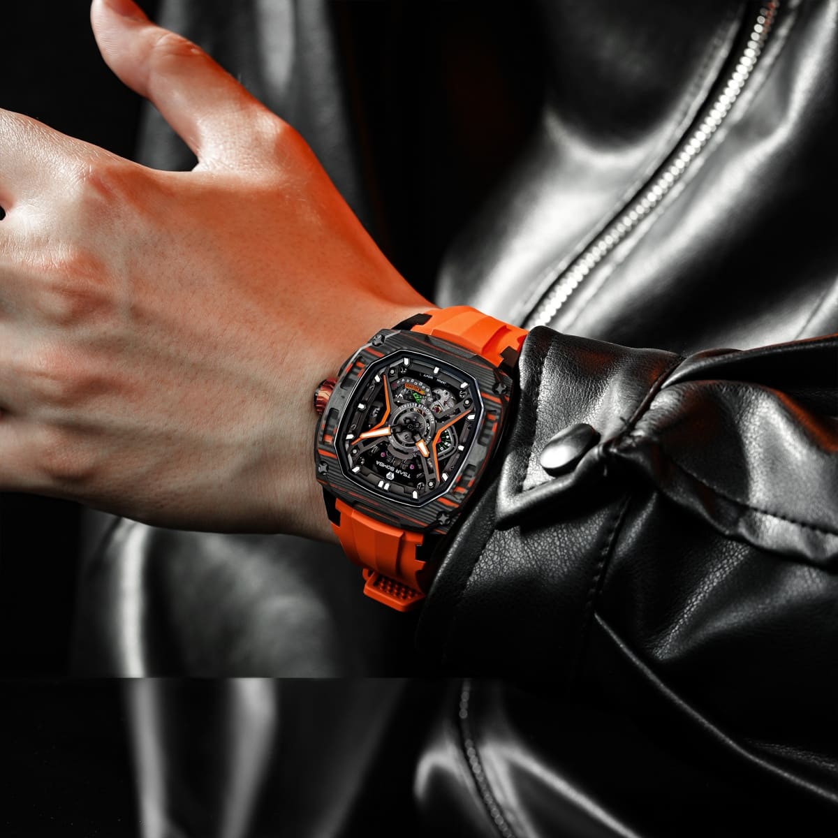 TSAR BOMBA Dark Matter 5 Carbon Fiber -Automatic Watch