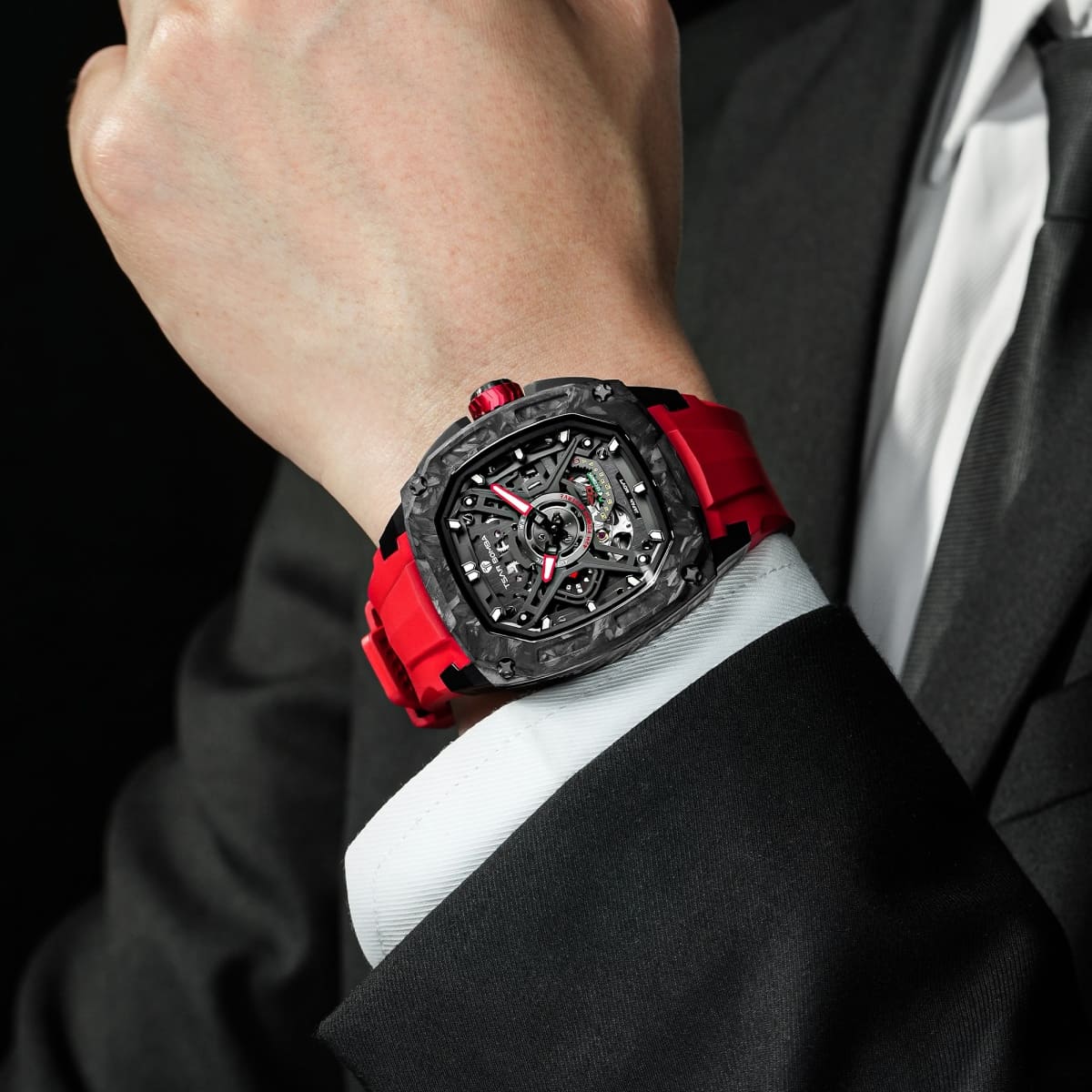 TSAR BOMBA Dark Matter 5 Carbon Fiber -Automatic Watch