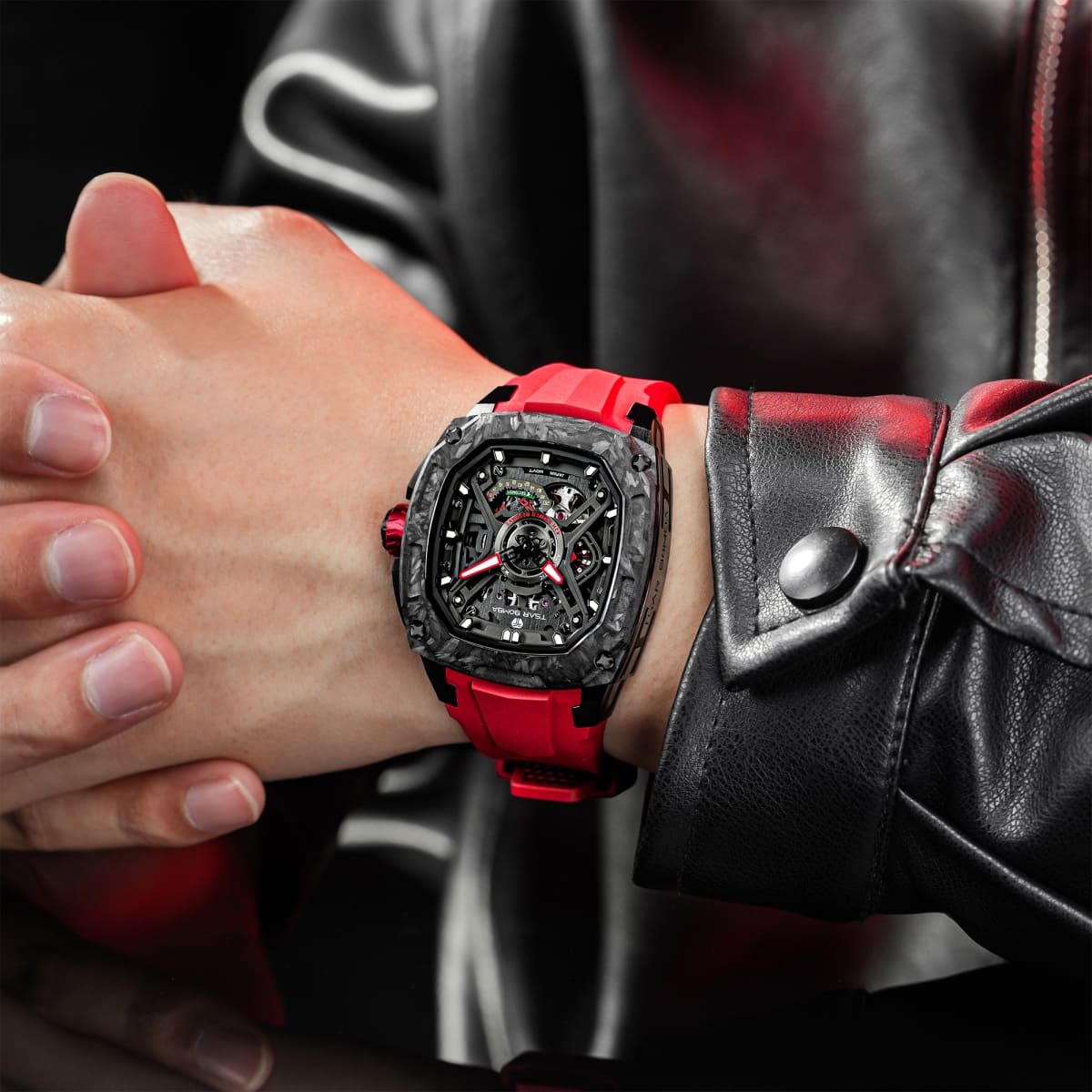 TSAR BOMBA Dark Matter 5 Carbon Fiber -Automatic Watch