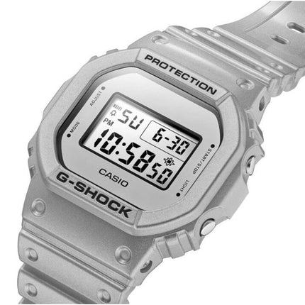 CASIO Men's G-SHOCK Digital Series Watch DW-5600FF-8ER Metallic Silver image 1