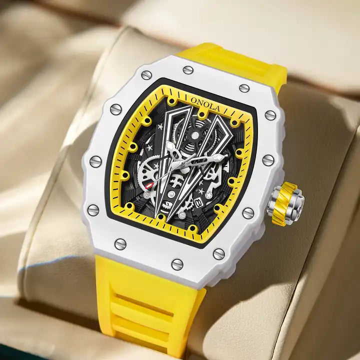 ONOLA Sir V Quartz Watch MILK image 1
