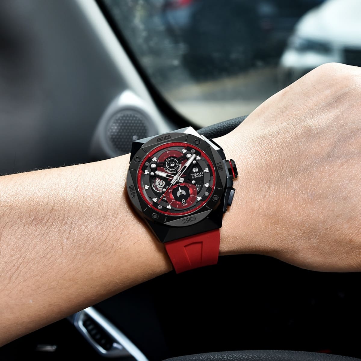 TSAR BOMBA Elemental Series-Quartz Watch TB8801Q