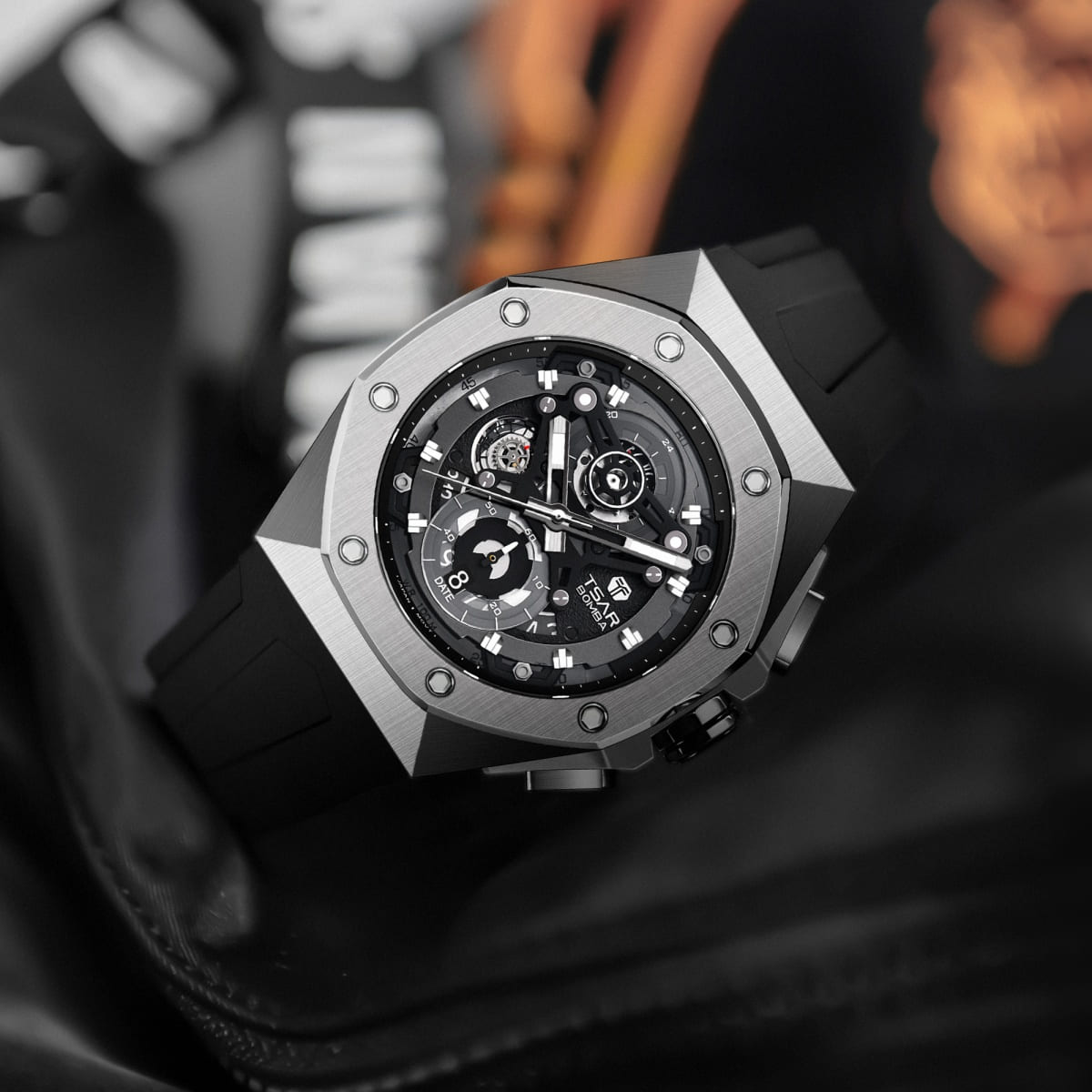 TSAR BOMBA Elemental Series-Quartz Watch TB8805Q