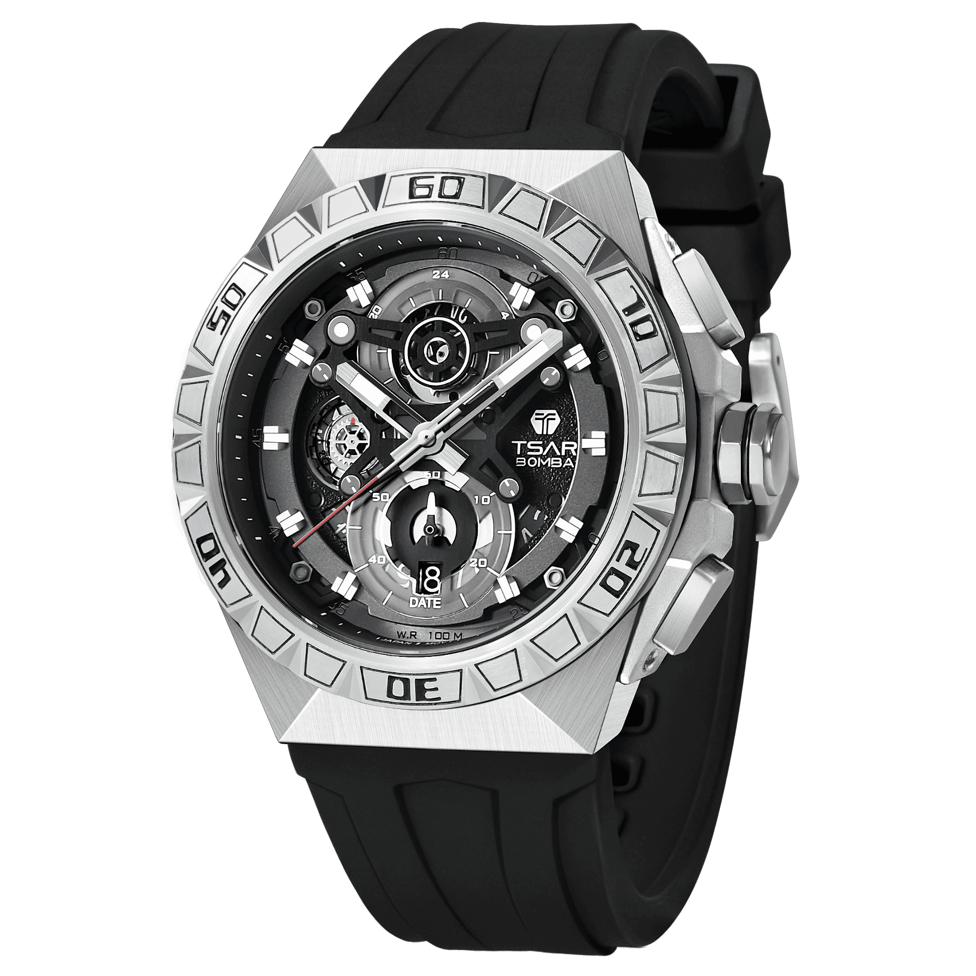 TSAR BOMBA Elemental Series-Quartz Watch TB8806Q