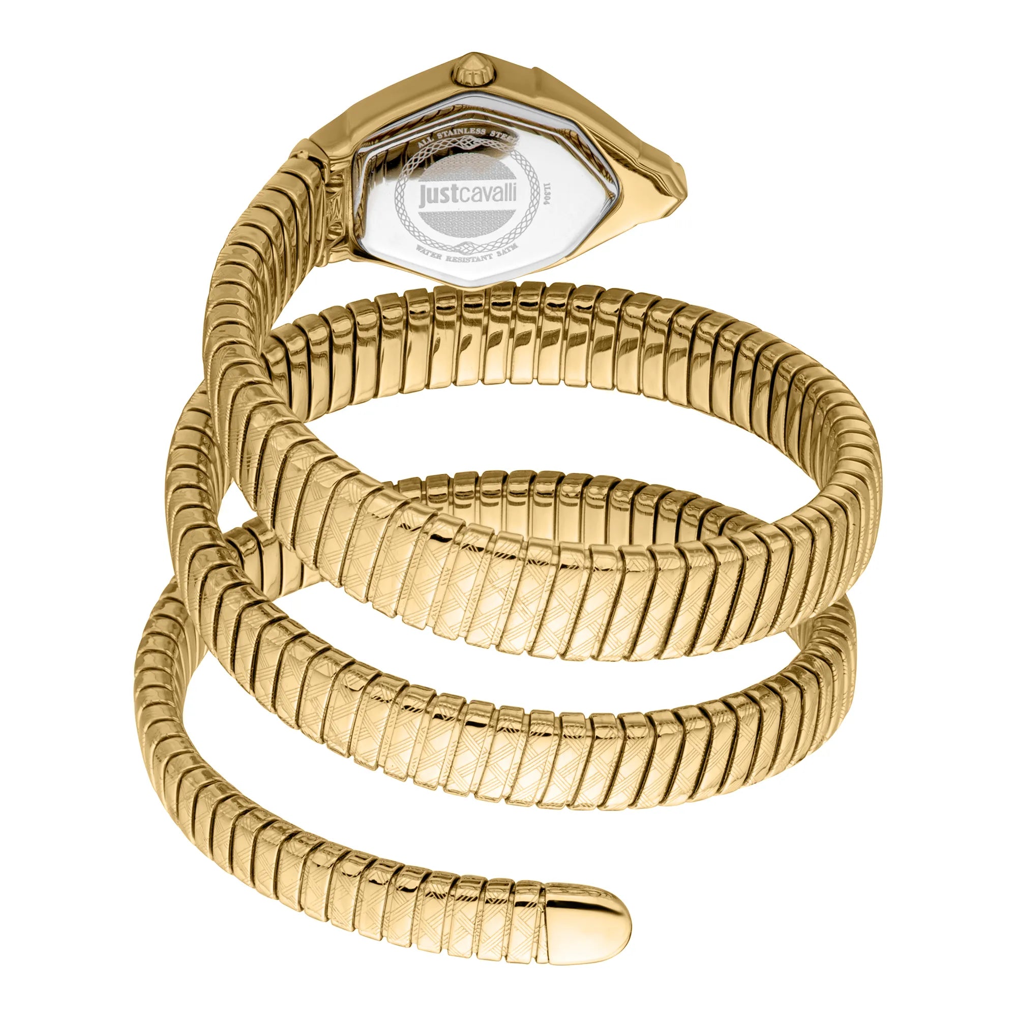 Just Cavalli Signature Snake Mesmerizing Yellow Gold Silver image 1