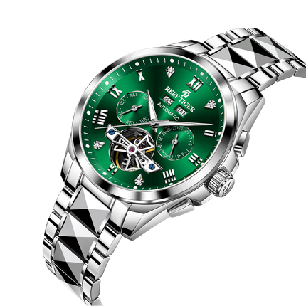 Reef Tiger Men's Classic Motion Day Date Automatic Watch RGA8235 image 1