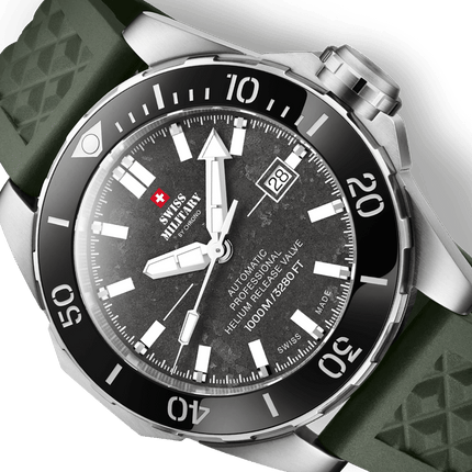 Swiss Military SMA34092.09 – 1000M Automatic Dive Watch image 2
