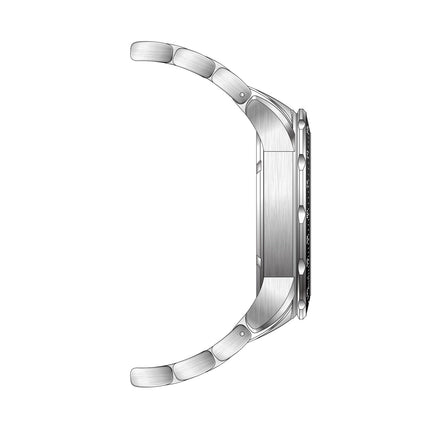 THUNDERBIRDS Aircraft Ejector Tachy Chronograph Steel Bracelet Watch Silver/White image 4