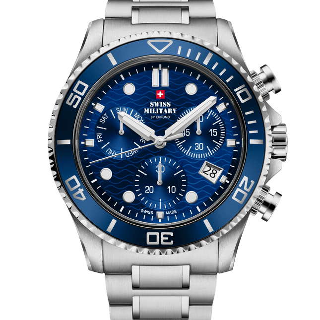 Swiss Military SM34101.02 – Military XL Chronograph Watch image 0