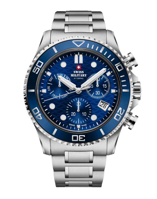 Swiss Military SM34101.02 – Military XL Chronograph Watch image 0