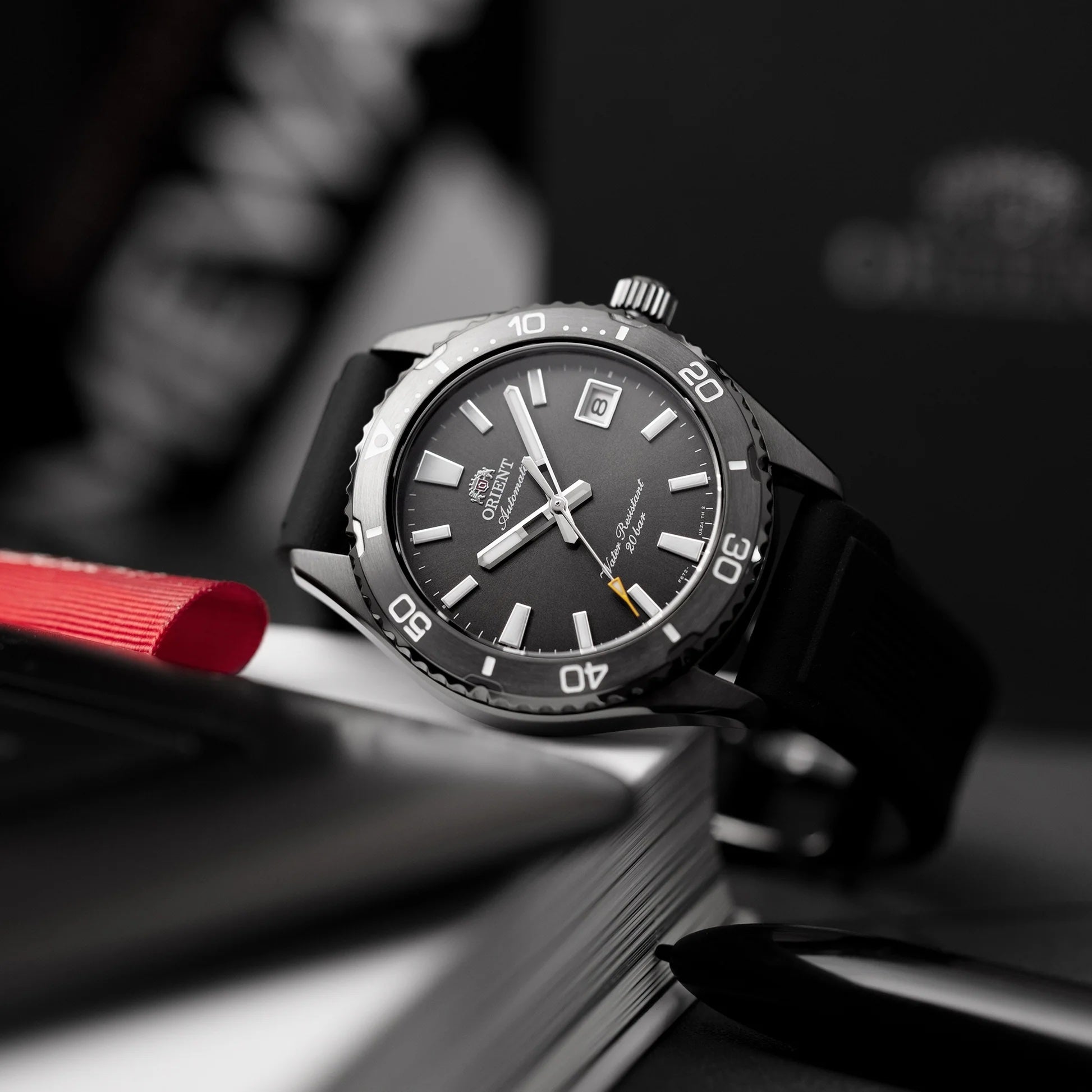 ORIENT Men's Mako 40 Automatic Diver Watch RA-AC0Q10N image 1