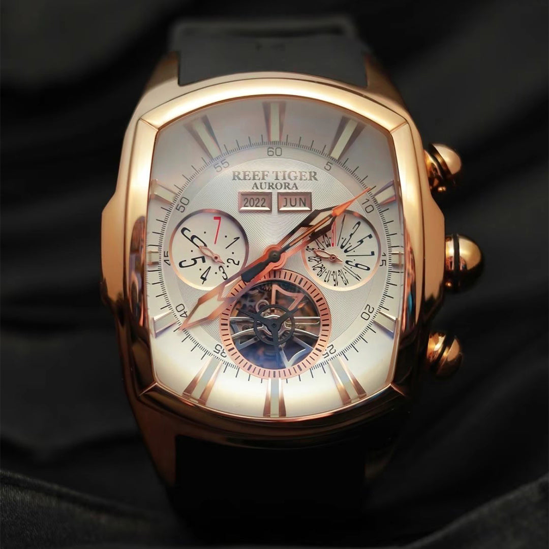 Reef Tiger Men's Aurora Tank II Sports Automatic Watch image 4