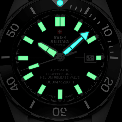 Swiss Military SMA34092.02 – 1000M Automatic Dive Watch image 2