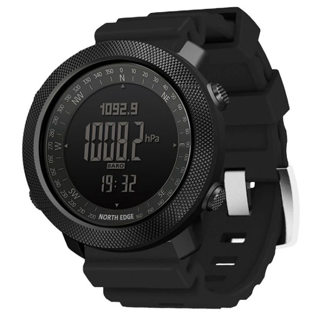 NORTH EDGE Tactical Apache Silicone Watch Black image 0