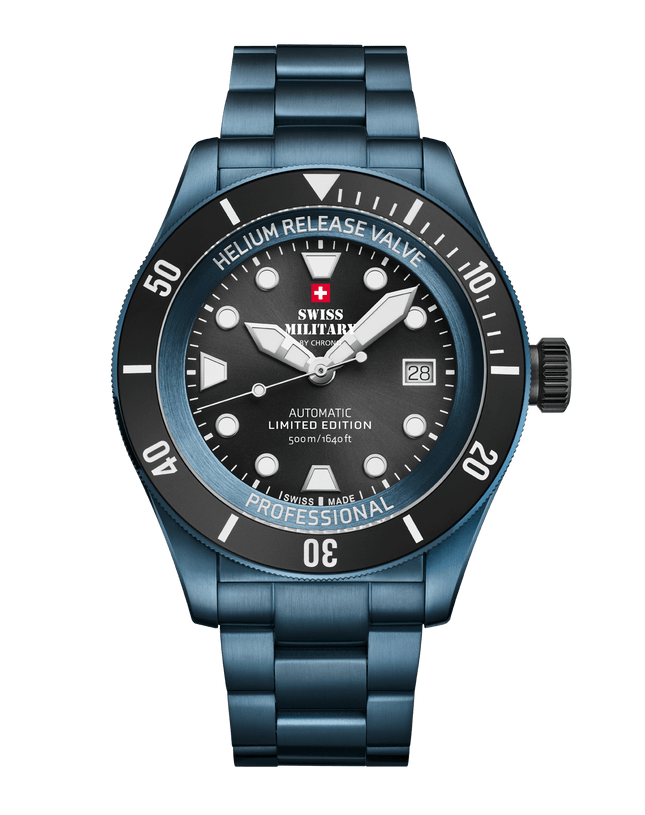 Swiss Military DIVER 500 Limited Edition – Automatic Dive Watch | SMA34075.10 image 0