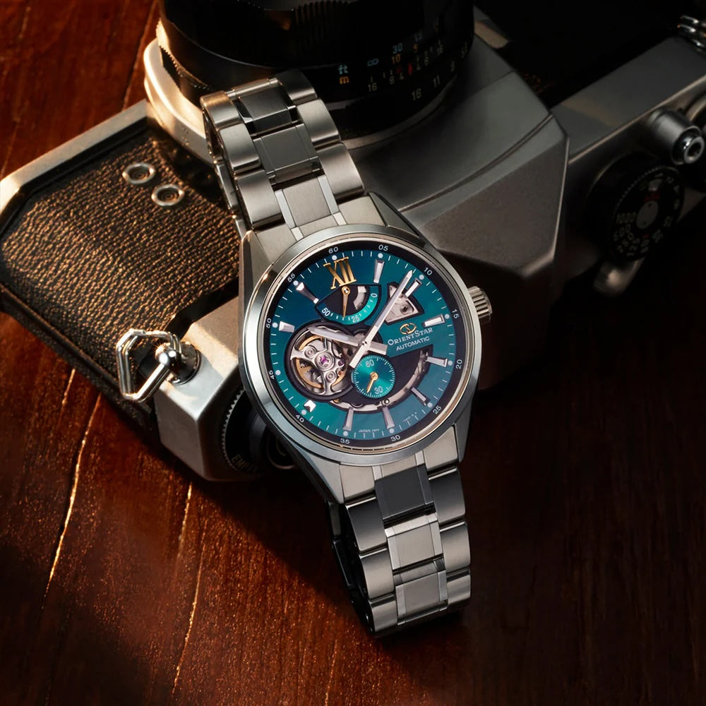 ORIENT STAR Skeleton Automatic Power Reserve Watch RE-AV0114E image 4