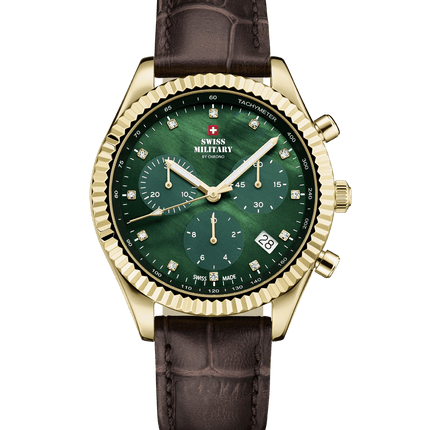 Swiss Military SM30207.08 – Elegant Chronograph Watch for Women image 0