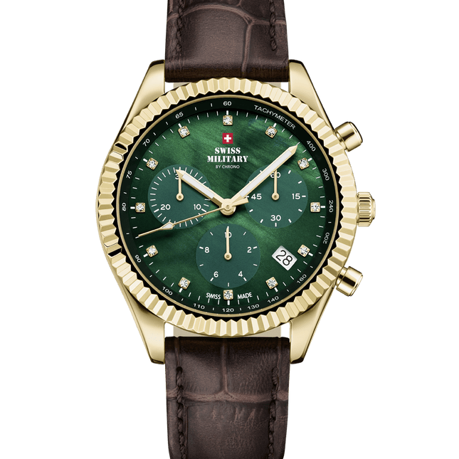 Swiss Military SM30207.08 – Elegant Chronograph Watch for Women image 0