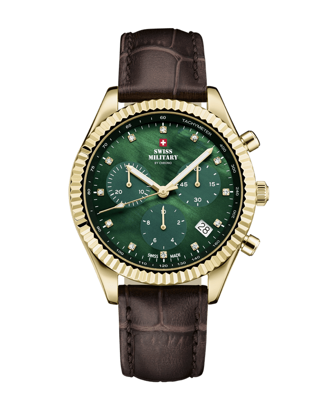 Swiss Military SM30207.08 – Elegant Chronograph Watch for Women image 0