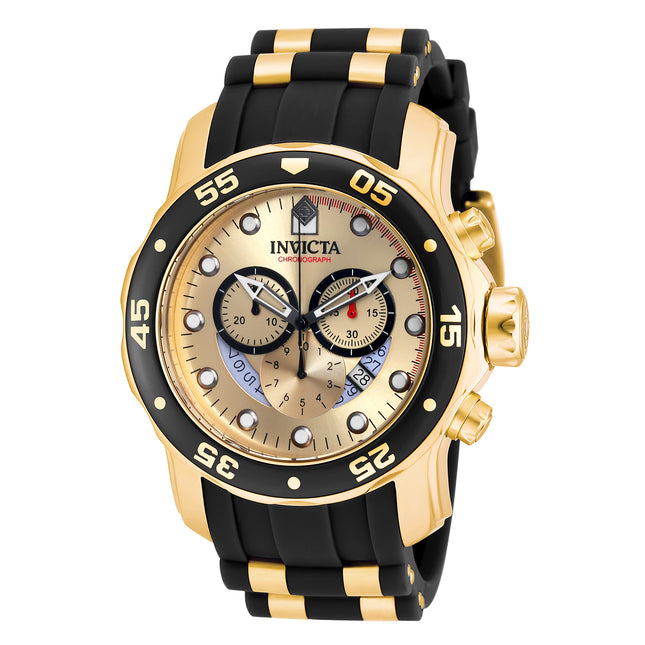 INVICTA Men's Pro Diver Colossus Chronograph 48mm Gold / Gold Watch