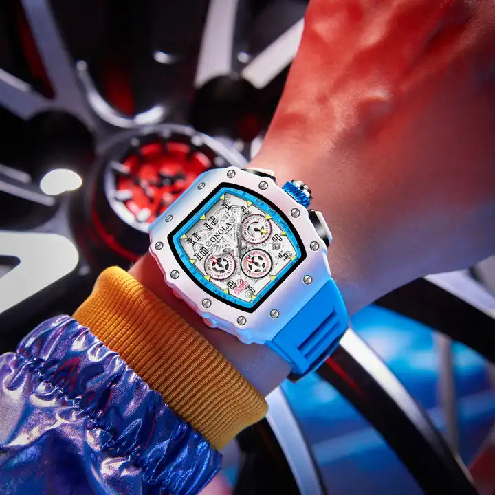 ONOLA Grande Prix Shanghai Chronograph Watch MILK image 9