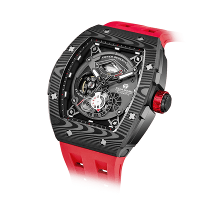 TSAR BOMBA Elemental-Carbon Fiber Automatic Watch TB8210CF