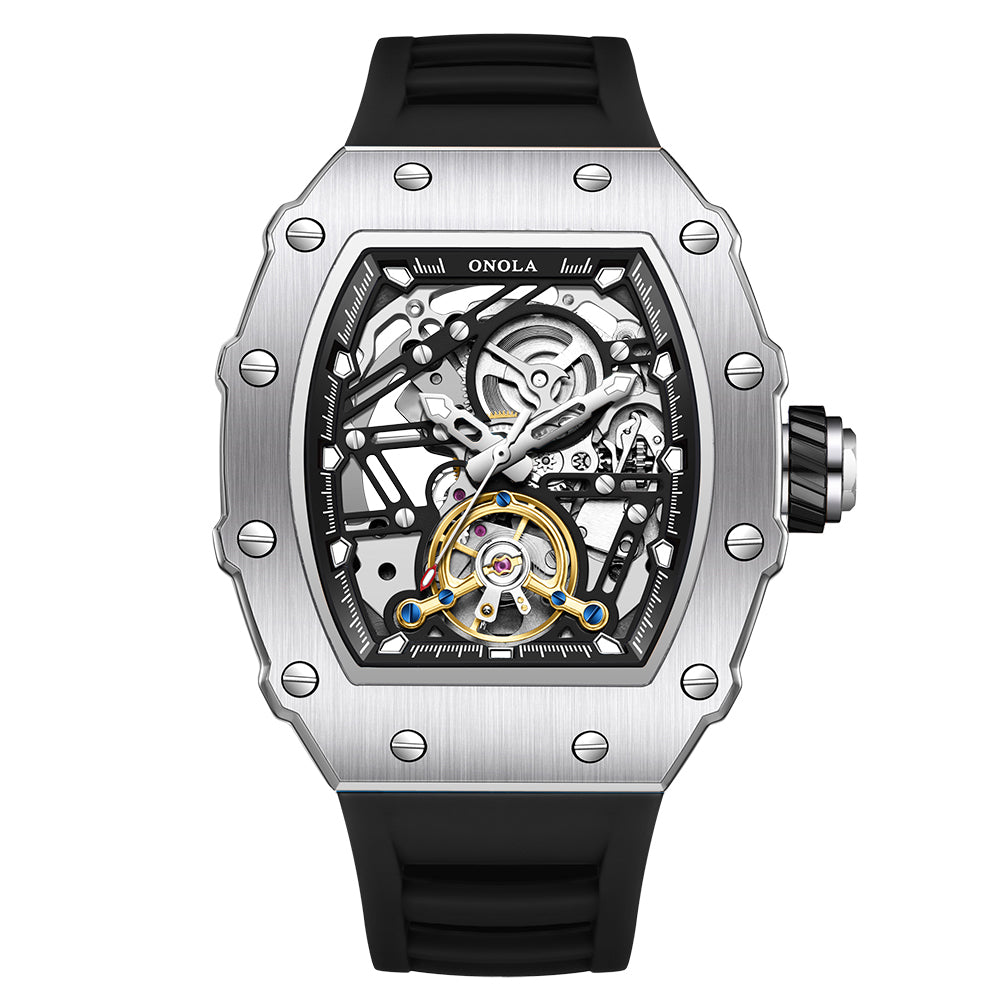 ONOLA Ankara Automatic Skeleton Watch image 9