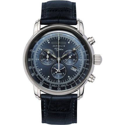 ZEPPELIN 7680-3 100 Jahre Zeppelin Leather Watch image 0