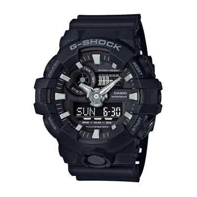 CASIO Men's G-Shock Silicone Strap Watch GA-700-1BER image 0