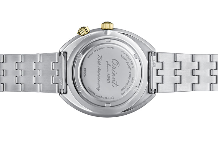 ORIENT Revival 75th Anniversary Limited Edition World Map Automatic Watch RA-AA0E08Y image 4