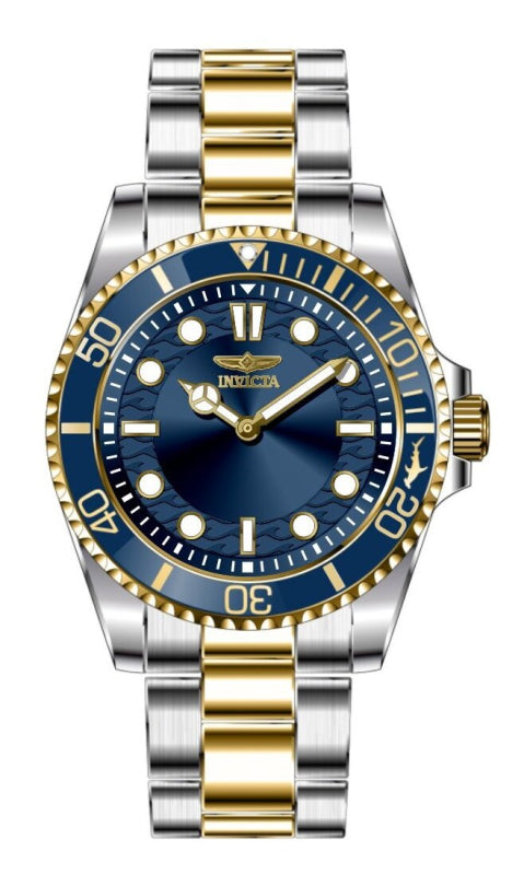 INVICTA Men's Pro Diver 43mm Watch Two Tone image 1