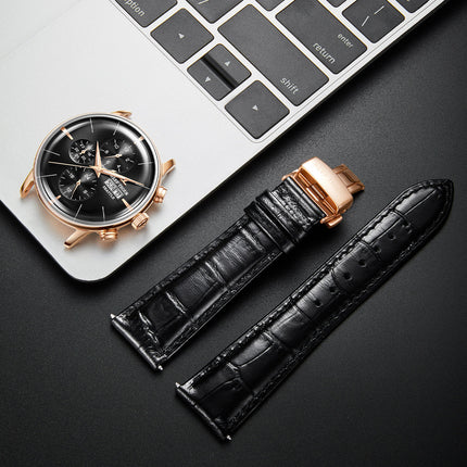 Reef Tiger Men's Seattle Chiefs Automatic Luxury Vintage Dress Chronograph Watch image 8