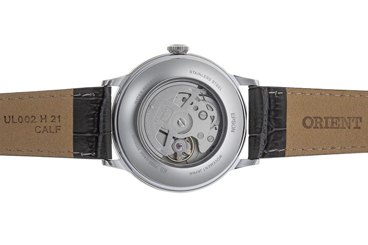 ORIENT Men's Bambino Automatic Classic Open Heart Watch RA-AG0002S image 3