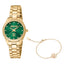 Just Cavalli Glam Chic Pacentro Yellow Gold Bottle Green image 0