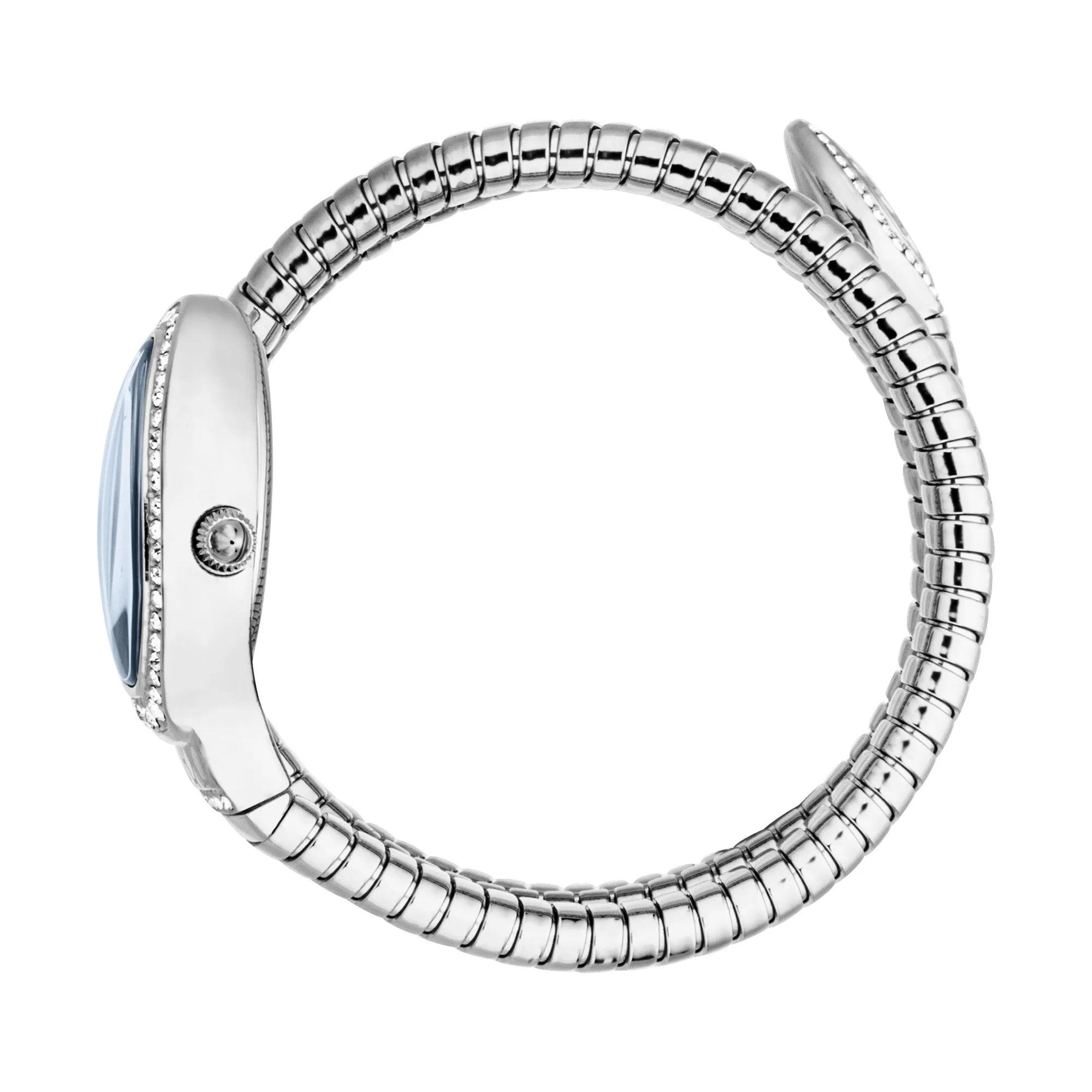 Just Cavalli Signature Snake Carezza Silver Night blue image 2