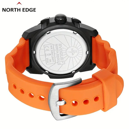 NORTH EDGE Tactical Evoque 2 Solar Drive Watch Orange