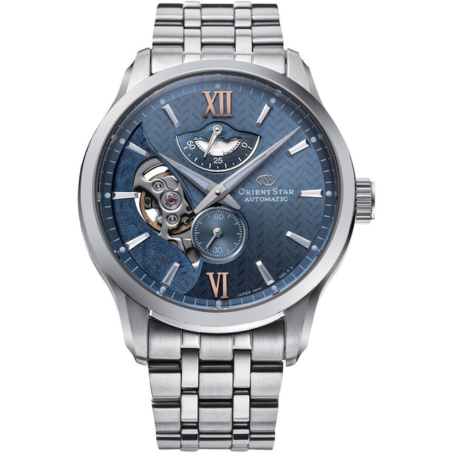 ORIENT STAR Layered Skeleton Automatic Power Reserve Watch RE-AV0B08L image 0