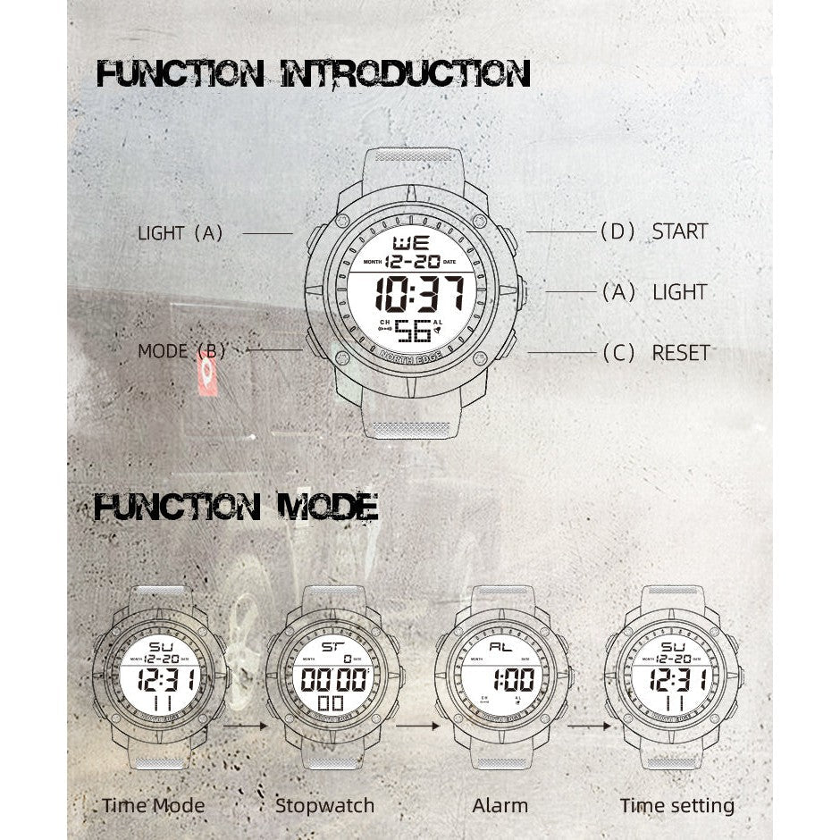 NORTH EDGE Tactical Tank Watch image 9