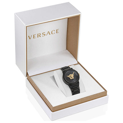 Versace Medusa Infinite Ladies Gold Watch image 4