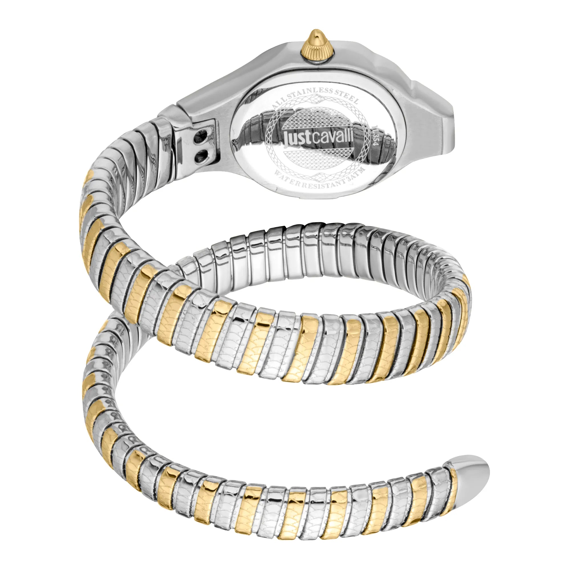 Just Cavalli Signature Snake Fiore Two Tones YG Champagne image 1