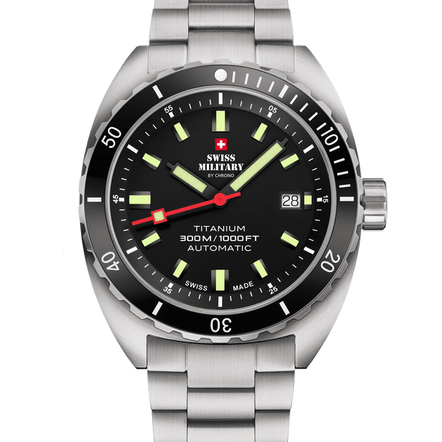 Swiss Military SMA34100.01 – Titanium 300 Lightweight Outdoor Watch image 0