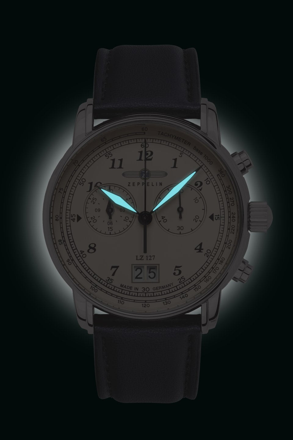 ZEPPELIN Men's LZ127 Graf Zeppelin Chronograph Watch 86841 image 1