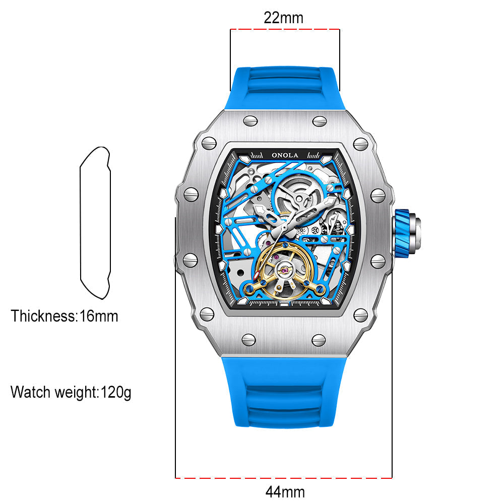 ONOLA Ankara Automatic Skeleton Watch image 16