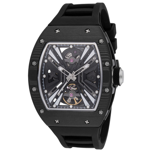 Invicta Men's S1 Rally Archimedes Carbon Fiber 41mm Automatic Watch Black Edition image 0