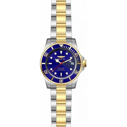 INVICTA Men's Pro Diver Ocean Voyage Automatic 40mm Oyster Bracelet Watch Two Tone/Blue image 1