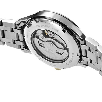 ORIENT Men's Automatic Classic Open Heart Stainless Steel Bracelet Watch AG03002B
